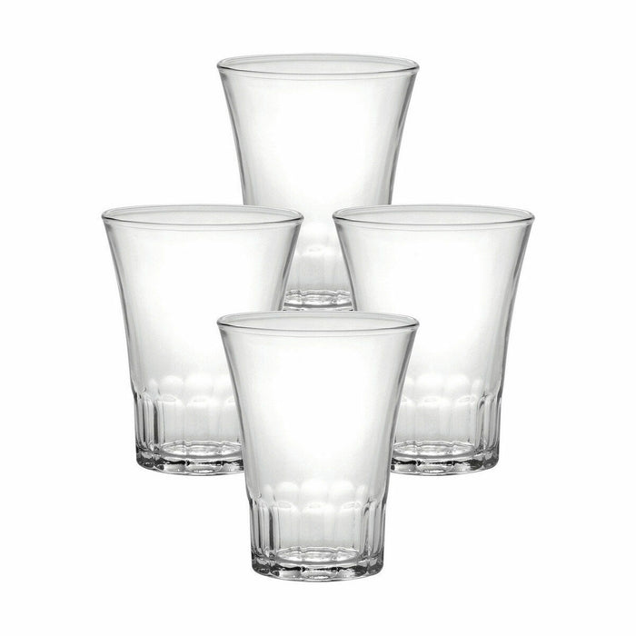 Set de Verres Duralex Amalfi Transparent 4 Pièces 130 ml (12 Unités)