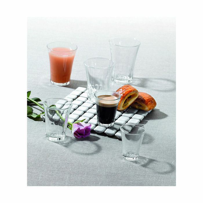 Set de Verres Duralex Amalfi Transparent 4 Pièces 130 ml (12 Unités)