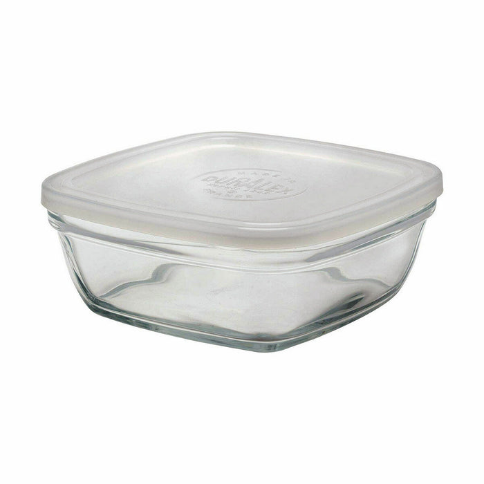 Panier-repas carré avec couvercle Duralex FreshBox 1,15 L 17 x 17 x 7 cm (8 Unités)