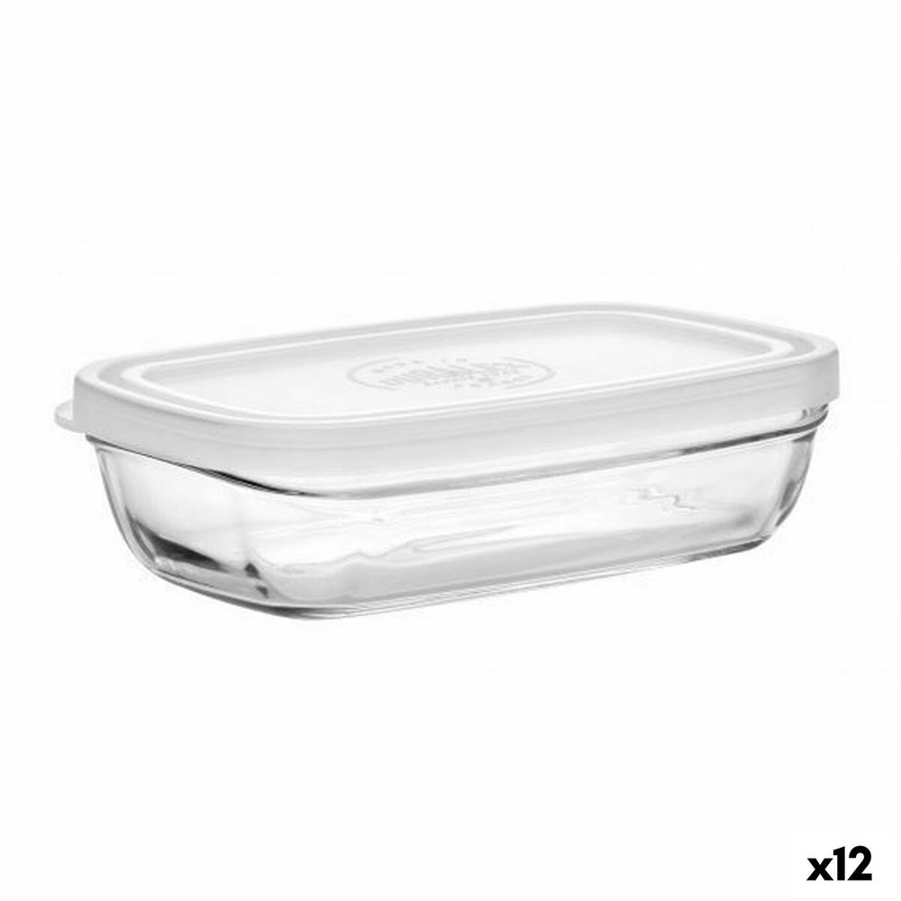 Boîte à lunch Duralex FreshBox Transparent 15 x 10 x 4 cm (12 Unités)