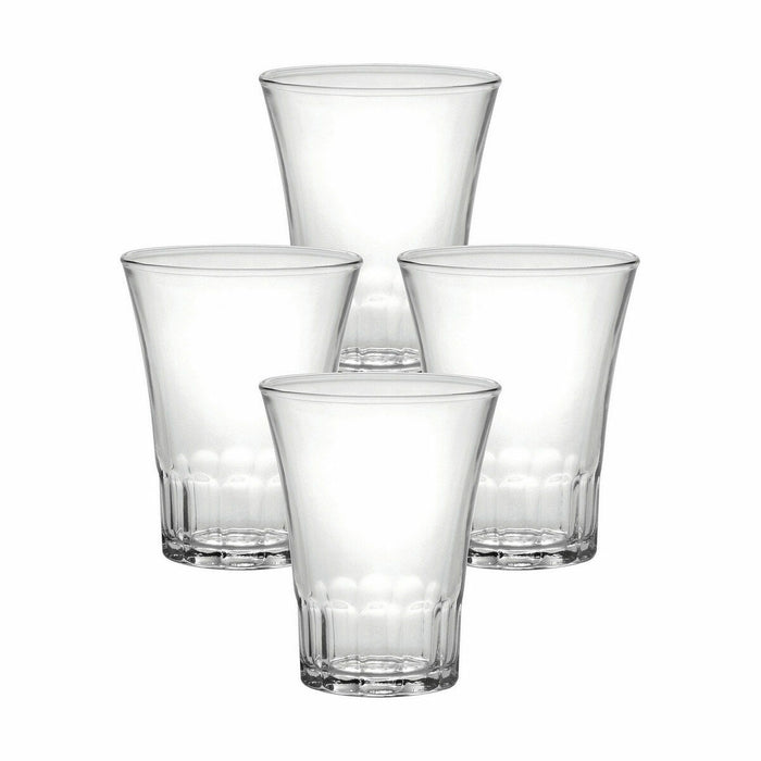 Set de Verres Duralex Amalfi Transparent 4 Pièces 170 ml (12 Unités)