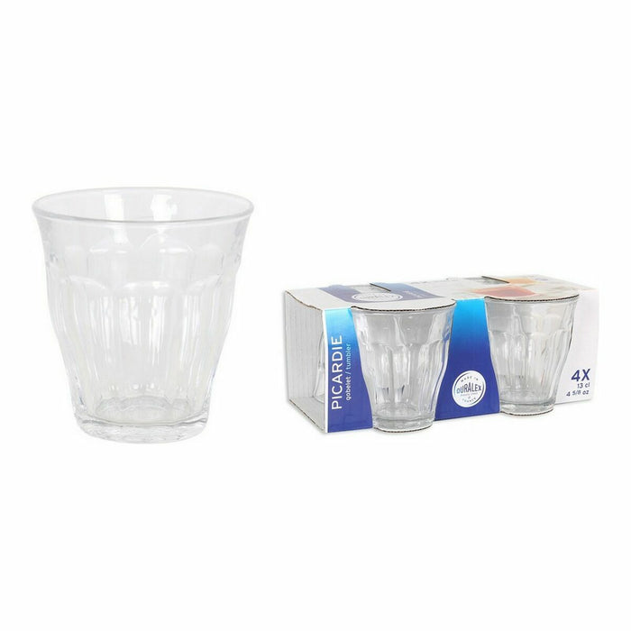 Set de Verres Duralex Picardie Transparent 4 Pièces 130 ml (12 Unités)