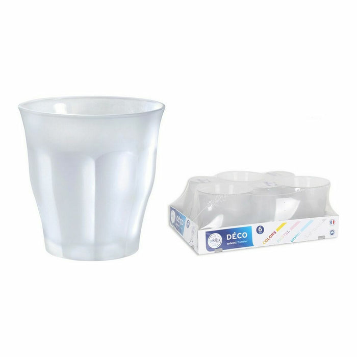 Set de Verres Duralex Picardie Verre 6 Pièces 250 ml (8 Unités)