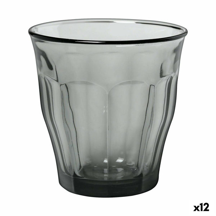 Set de Verres Duralex Picardie Gris 4 Pièces 250 ml (12 Unités)