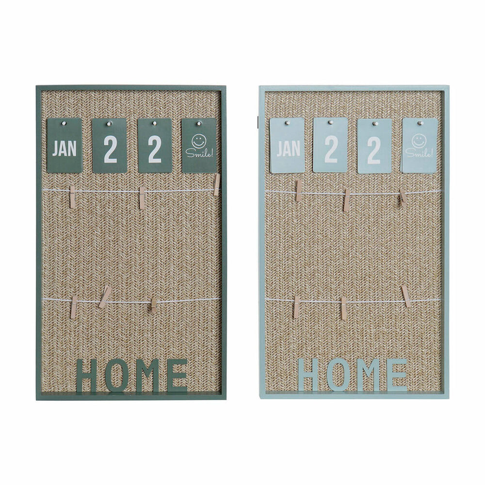 Organisateur DKD Home Decor Vert 30 x 3 x 50 cm (2 Unités)