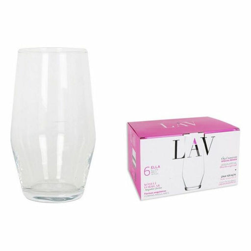 Set de Verres LAV Ella (6 uds) (495 ml)