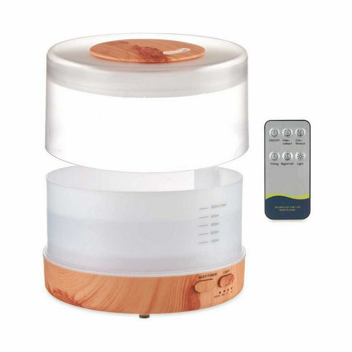 Humidificateur à Diffuseur d'Arômes avec LED Multicolore 12 W