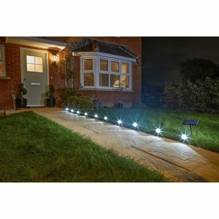 Guirlande lumineuse LED Garland Multispot 10-PK Solaire Étagère Plastique