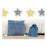 Set 2 Dinosaures Coussin Bouillotte Bleu (2 pcs)