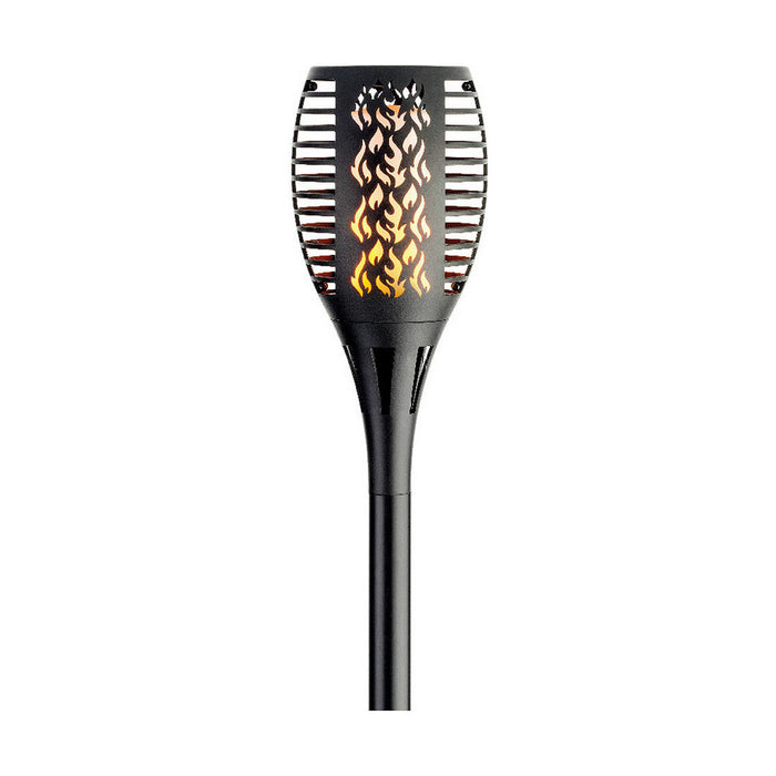 Torche de Jardin Lumineo Solaire Aluminium (10 x 47 cm)