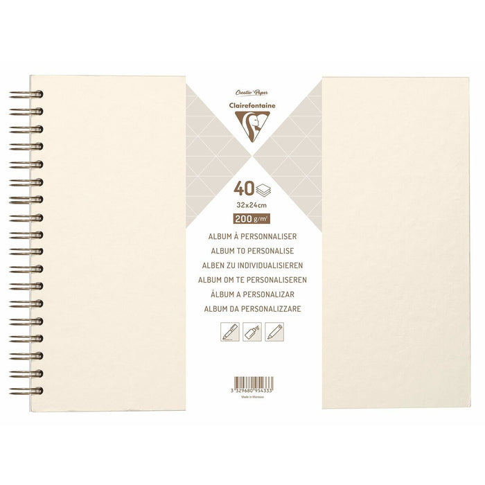 Bloc de Notes Clairefontaine 95434C Blanc (Reconditionné B)